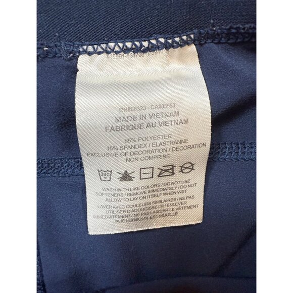 Nike Dri-FIT S Shorts navy Blue Stretchy Sportswear (bin HH127) - Picture 4 of 6